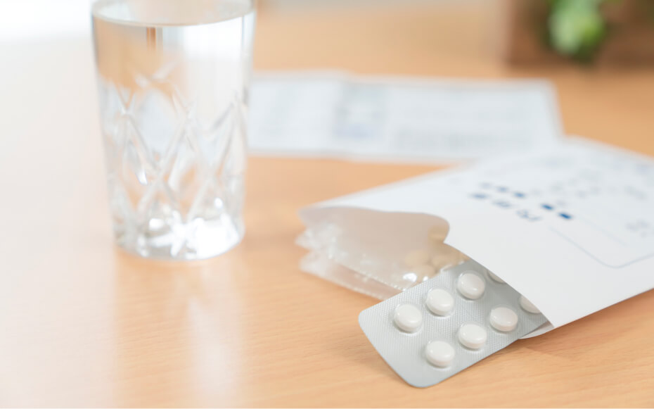 服薬のフォロー