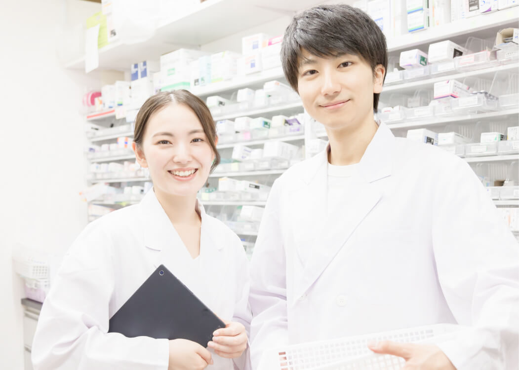 笑顔のスタッフ